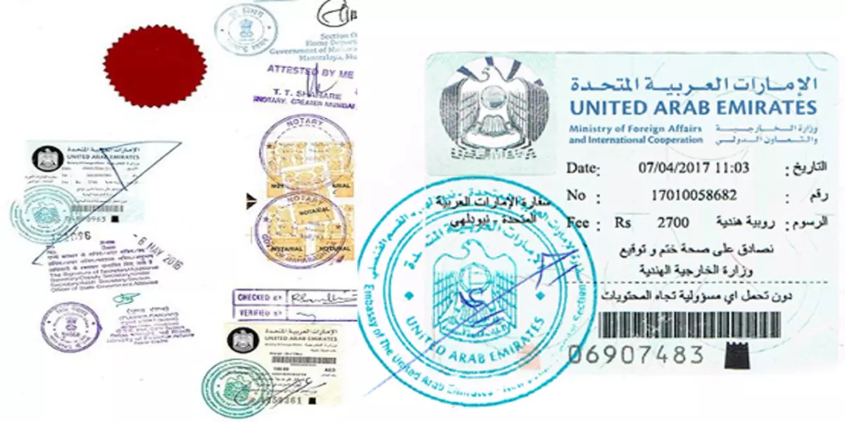 Embassy Attestation Attestation services in india