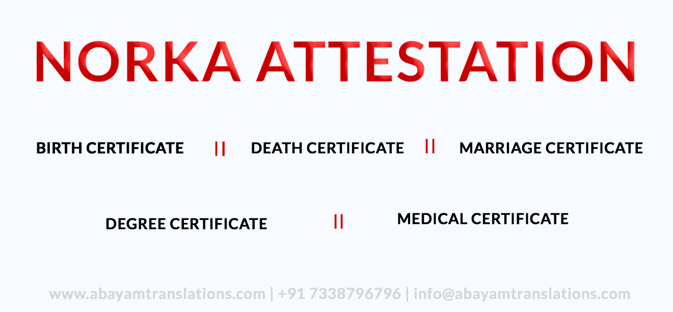 Norka Attestation Norka Attestation