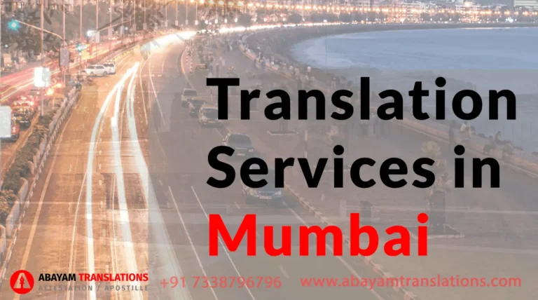 translation services in mumbai
