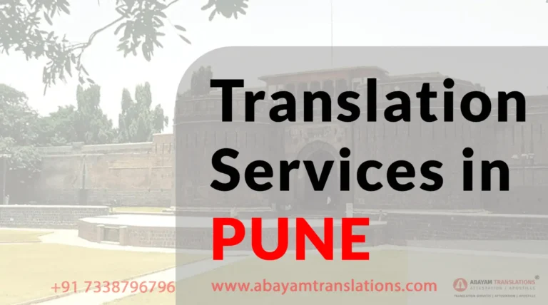 Translation services in pune