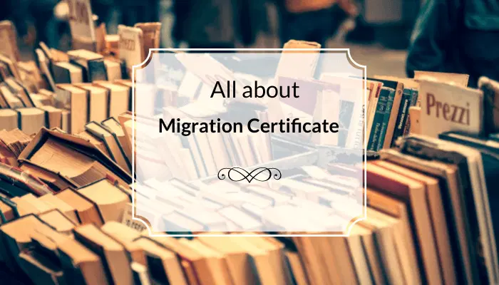 Migration certificate meaning