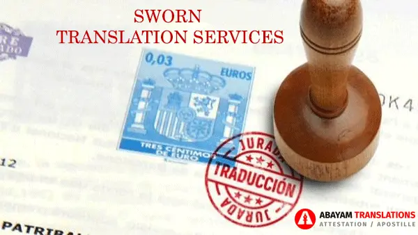 Sworn Translation Services sworn translation services