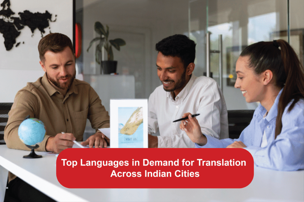 Top Languages in Demand for Translation Across Indian Cities Why Translation Matters in Indian Cities